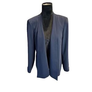 The Fold Le Marais Wrap Jacket Navy Blazer Women’s Size 16
